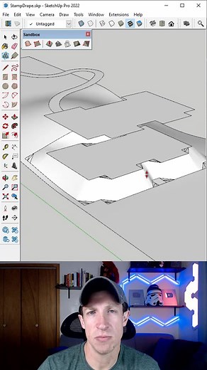 Working with Terrain in SketchUp: Stamp and Drape Tools Tutorial