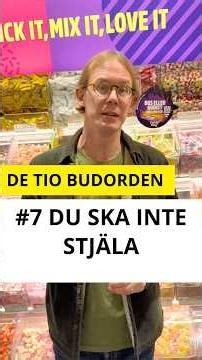 De tio budorden: ”Du ska inte stjäla”. ‪@StudioSEA‬ ‪@olofedsinger6738‬ #Gud #Jesus #kärlek