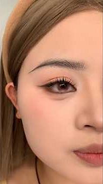 Beginner-Friendly Eyebrow Pencil Tutorial | Learn How to Draw Natural Eyebrows Step-by-Step#shorts