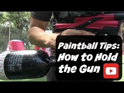 Beginner Paintball Tips | How to Hold the Gun