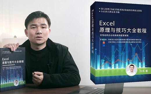 Excel原理与技巧大全教程视频教程 | 深入原理、全面、详细、系统、权威的经典图文教程（刘伟老师著）