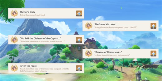 Genshin Impact: Hidden Achievements in Petrichor and The Sea Of Bygone Eras