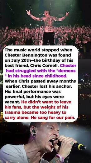 Chester Bennington Died on Chris Cornell’s Birthday—The Pact They Made