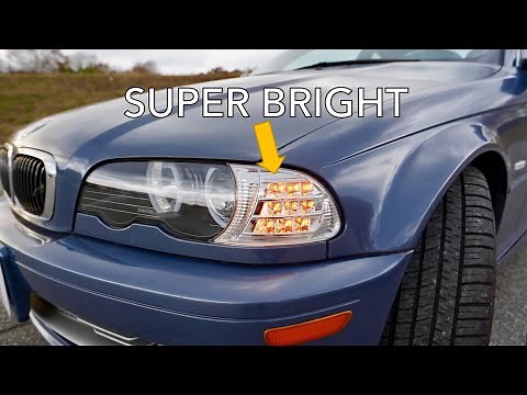 LED turn signal UPGRADE BMW e46