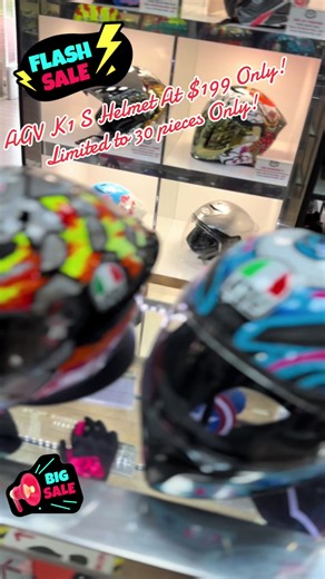 AGV K1 S Helmet Sale at $199 – Limited Stock Available!