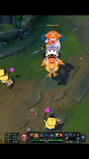 Buggy vs Naruto #leagueoflegends