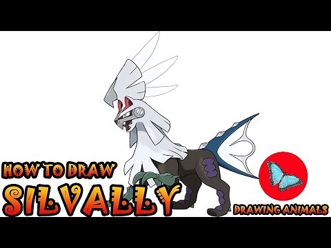 How To Draw Silvally From Pokemon | Drawing Animals
