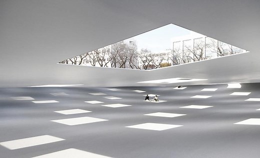 The Plaza at Kanagawa Institute of Technology by Junya Ishigami   Associates