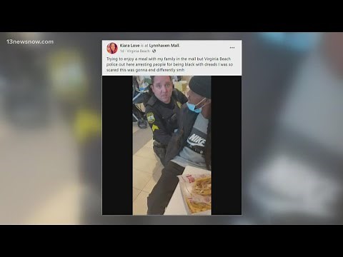 Virginia Beach Police apologizes after officer mistakes man for accused thief, handcuffs him at mall