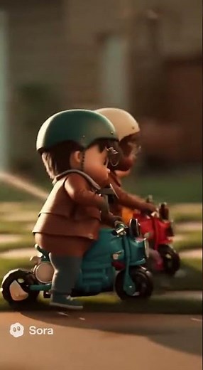 Tiny Bikers, Big Attitude 🚴‍♂️💨 | The Diaper Brigade Rides Again!”