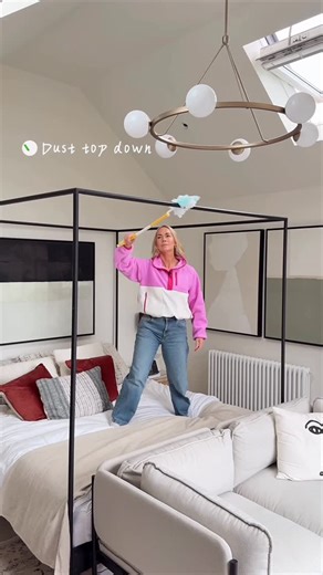 Emily Norris | Day 1 of my 30 day Spring Cleaning series! Starting with a very dusty bedroom reset 😳 If you’re spring cleaning your bedroom too, save... | Instagram