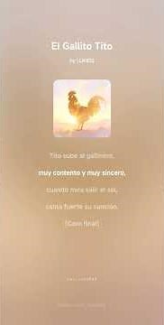 El Gallito Tito 🐓 Canción Infantil de la Granja | Quiquiriquí para Niños
