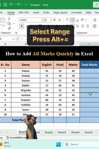 Excel Shortcut You MUST Know! ⌨️
