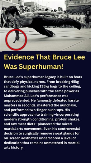 Evidence That Bruce Lee Was Superhuman! 110