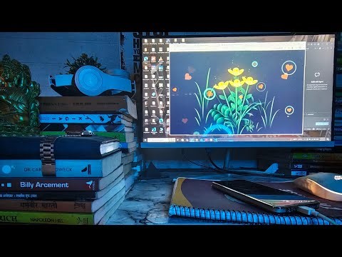 The flower's blooming with html css js 💗🌷🫶