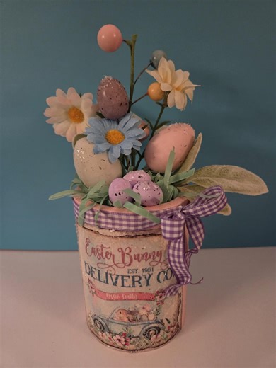 Country Primitive Easter Centerpiece Arrangement - Etsy