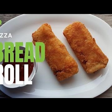 Pizza Bread Roll Recipe | How To Make Pizza Bread Roll