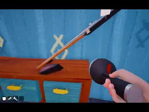 Hello Neighbor Beta 3 (Full Version) | How to get the keycard in under 7 minutes (without cheats)