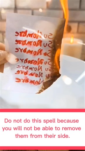1K views · 1.6K reactions | Do not do this spell,because you will not be able to remove them from their side,write their name 7 times on a piece of paper with red ink,add a little sugar apply your most used perfume three times,you will burn it and the ashes should be placed on a glass plate,if you want something stronger,visit my profile and check my WhatsApp. #witch #witchtok #witchcraft #witches #Florida | Real Witchcraft | Facebook