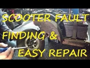 SCOOTER FAULT FINDING AND EASY REPAIR