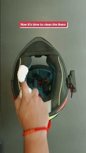 How to clean your helmet | Helmet cleaner