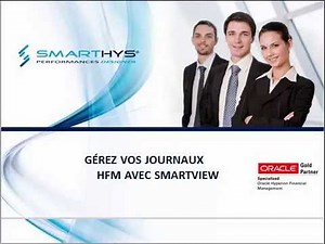 Gérez vos journaux HFM avec Smartview 11.1.2.4