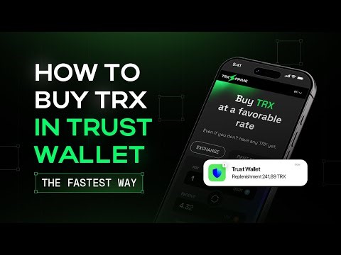How to Buy Tron (TRX) with USDT in Trust Wallet — The Fastest Way with Zero Fees!