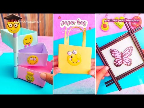 Easy paper crafts/ crafts with paper/ paper box/ origami crafts/ how to craft/ diy paper crafts/ art
