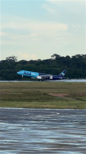 Bela decolagem do A321 cargueiro da Azul