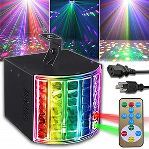 Watch Party disco lights-Real shot pattern scene on Amazon Live