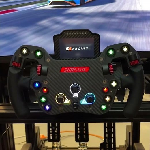 Latest Simagic Formula wheel - Simagic FX 290mm carbon wheel