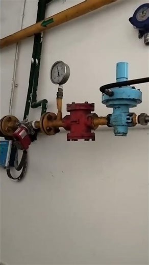 Gas meter installation