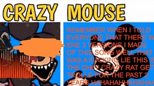 [FNF]Crazy Rat v2/v3 疯耗子(未完成)｜Distant Farlands / Vs. Mouse 3.0