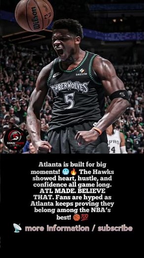 Atlanta Hawks Big Win 🥶🔥 ATL MADE Believe That | Hawks Highlights & NBA Reaction