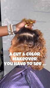 919K views · 12K reactions | This Cut and Color Makeover is so Beautiful. This beauty @fiery_glee is rocking her new look… Turn the volume up and let’s really join together in the request!!! Loving everything about Today and this #MakeOver. Powered by @jupoppin #jupoppin Products available on JUPOPPIN.COM | Gillian Garcia Artistry | Facebook