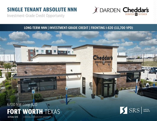 6700 NW Loop 820, Fort Worth, TX 76135 - Cheddar's | Fort Worth TX | Long Term NNN | LoopNet