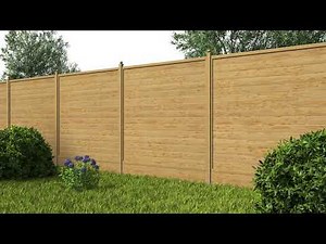 Grange Lap Fence Panel: How to Install Fencing | B&M Stores