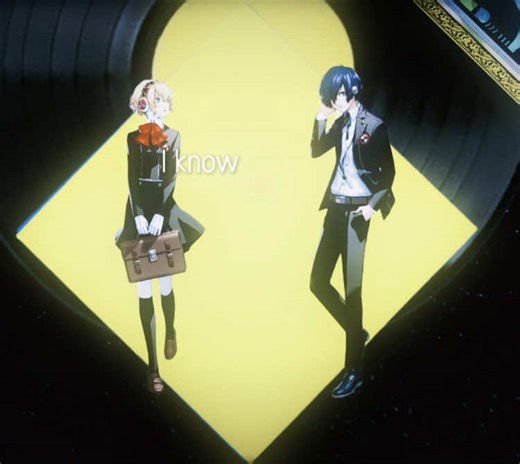 Bunii Saint persona 3 Aigis/makoto edit #persona #persona3 #edit #song #lyrics