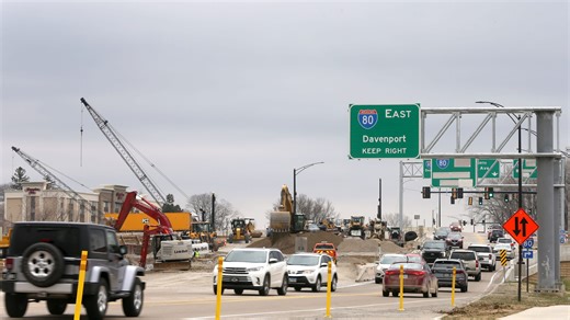 New intersection, longer I-80 off-ramp open as 1st Avenue project reaches 90% completion
