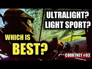 FLIGHT REVIEW: Quicksilver Ultralight vs Quicksilver 2-Seat Light Sport Airplane. (Courtney-93)