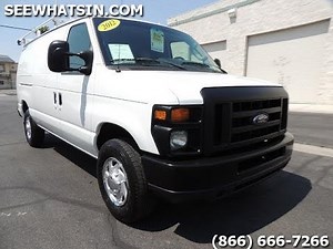 2012 FORD E350 CARGO VAN FOR SALE- "ONE TON" LOADED UP, POWER OPTIONS- WOW! A07595