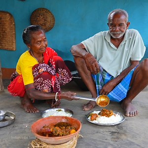 461K views · 5.1K reactions | mutton lung cooking and eating | Red potato eating | Indian tribe food | Facebook