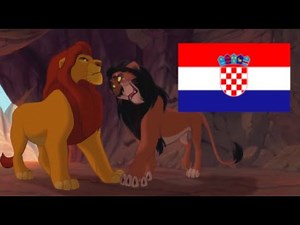 The Lion King (1994) Scar & Mufasa [Croatian/Hrvatski]