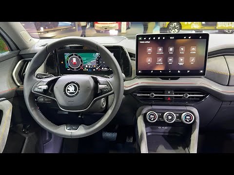SKODA KODIAQ 2024 - INTERIOR details, DIGITAL cockpit, INFOTAINMENT & SMART DIALS