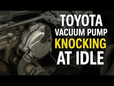 Toyota Engine Making a Knocking Noise at Idle? Here's the Real Fix! (TSB T-SB-0115-22 Explained)