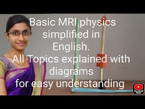 Basic physics of MRI #Nimisha's classroom #MRI physics. MRI physics simplified.