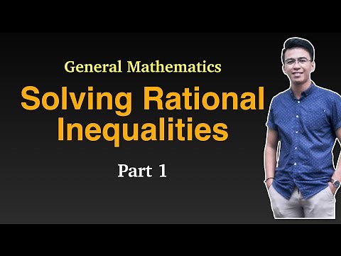 Solving Rational Inequalities - Grade 11 General Mathematics