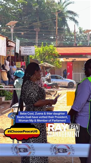 Bebe Cool and Family Vote for Uganda's Leaders