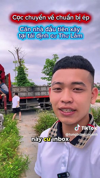 Nhà đầu tiên xây ở tái định cư Thư Lâm