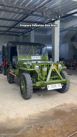 Gantengnya oii #custom #jeep #willys | GT Garage Yogyakarta